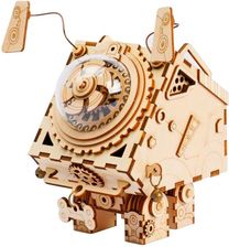 Robotime Technology Robotime Puzzle 3D Drewniany Model Pozytywka Steampunk Pies