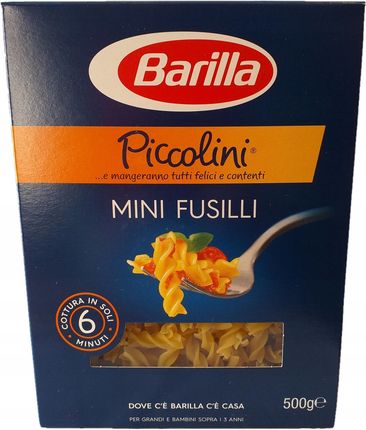 Barilla Piccolini fusilli włoski mini makaron