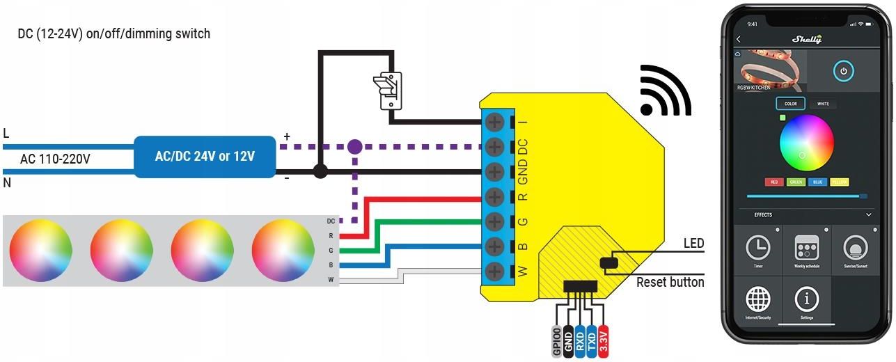 Sterownik przełącznik Meross HomeKit MSS810