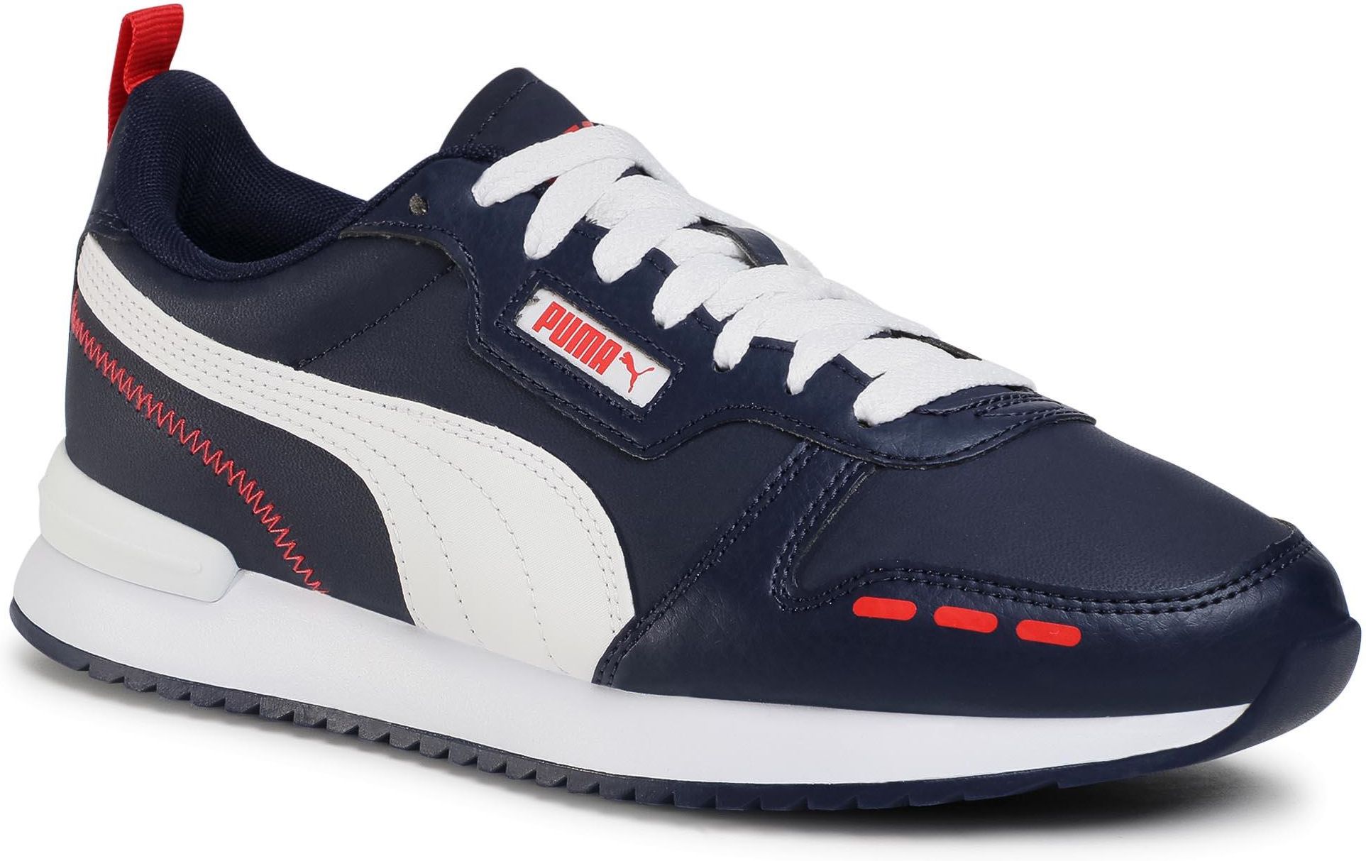 puma vikky platform ribbon blanche