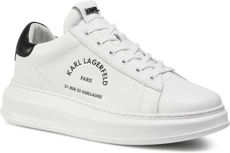 Sneakersy KARL LAGERFELD - KL52538 White Lthr