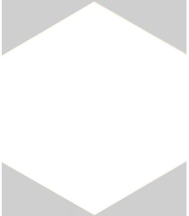 Egen Solid Hexagon Biały 21,5x25