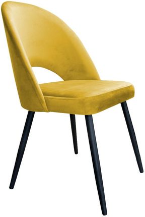 Atos Krzesło Iskar Velvet Żółte