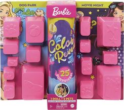 Zdjęcie Barbie Color Reveal Kolorowa Niespodzianka Park dla psów/Wieczór filmowy GPD54 GPD56 - Kalisz