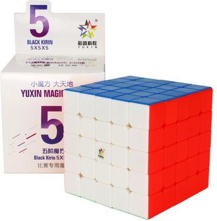 Yuxin Black Kylin 5X5X5 V2 Stickerless Bright