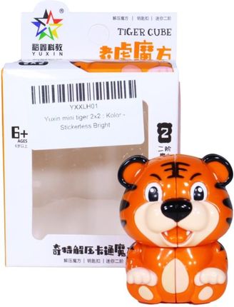 Yuxin Mini Tiger 2X2X2 Stickerless Bright