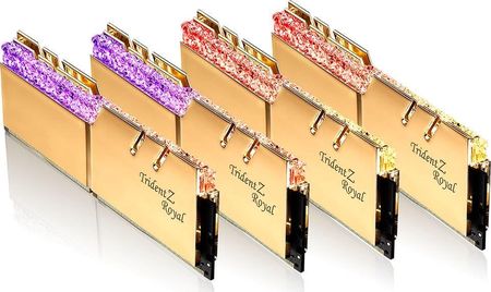 G.Skill TridentZ Royal 32GB (4x8GB) DDR4 4000MHz CL18 (F4-4000C18Q-32GTRG)