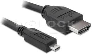 Delock HDMI-HDMI MICRO 1M V1.4 (A-D) (82661)