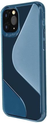 Hurtel S-Case elastyczne etui Huawei P40 Lite / Nova 7i 6 SE niebieski