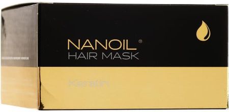 Nanoil Maska Do Włosów Z Keratyną  Keratin Hair Mask 300ml