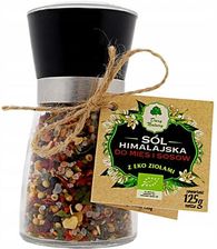 Zdjęcie Sól Himalajska do Mięs i Sosów Eko  125g Młynek - Białystok