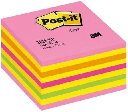 3M Notes Samoprzylepny Post-It 76X76Mm 2028-Np Różowy Cukierkowy
