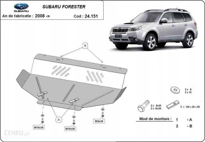 Metalowa Osłona Silnika Subaru Forester 3 2008-13 - Opinie I Ceny Na Ceneo.pl