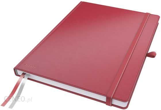 Leitz Notatnik Complete A4 W Linie Z Twardą Okładką Czerwony 135l770
