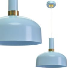 Zdjęcie MILAGRO - LAMPA WISZĄCA MALMO E27 - NIEBIESKI/ZŁOTY - MLP6201  MLP6201 - Siemianowice Śląskie