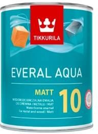 Tikkurila Farba Everal Aqua Matt 10 2,7L Bezbarwna