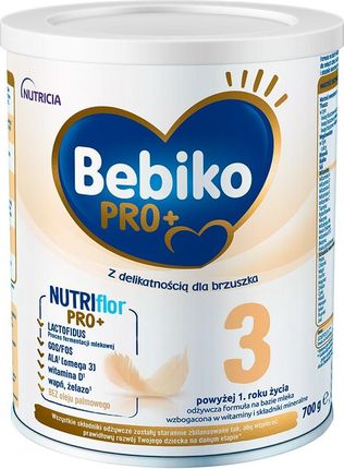 Bebiko PRO+ 3 odżywcza formuła na bazie mleka dla dzieci powyżej 1. roku życia 700G