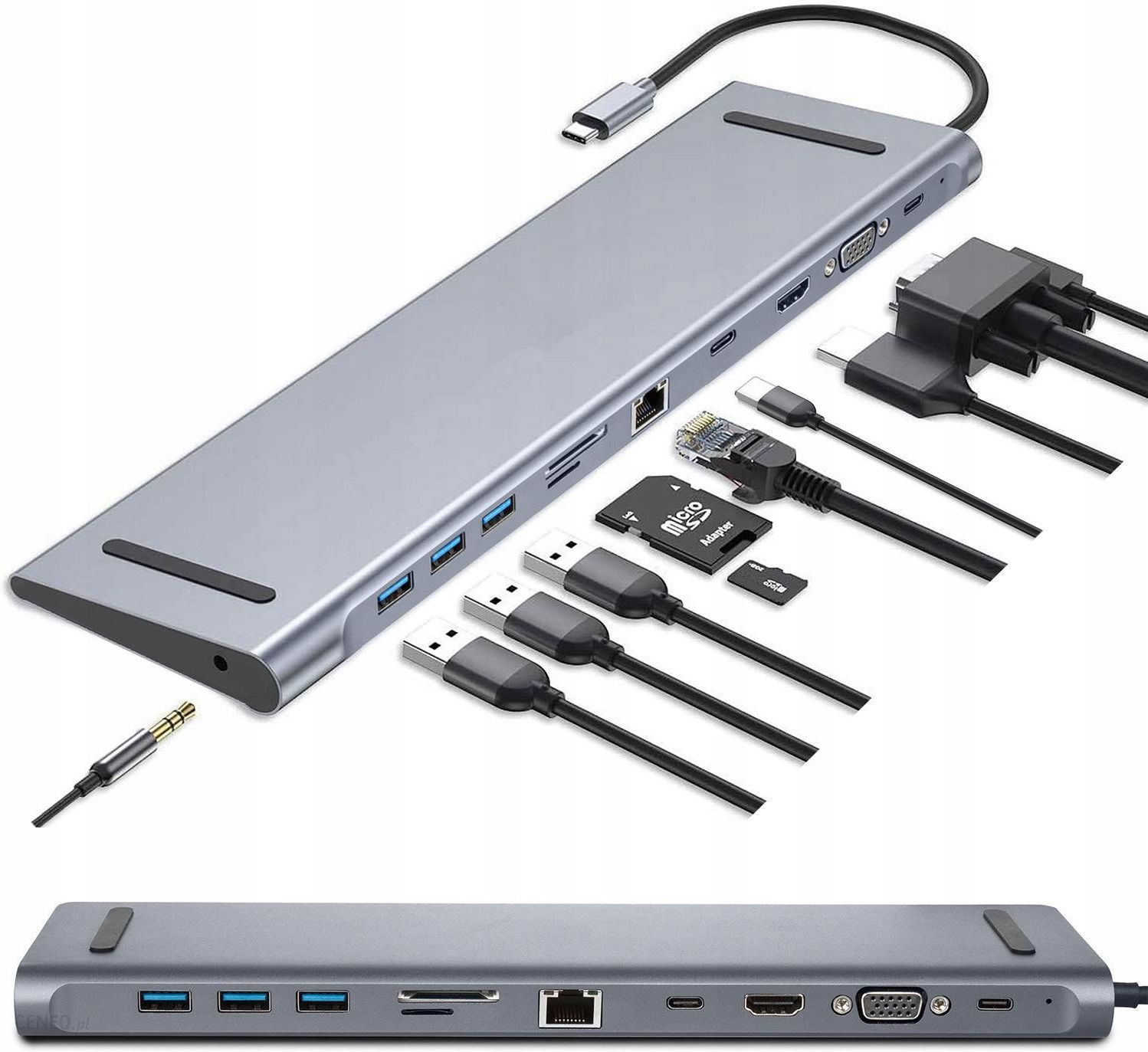 Unitek USB-C - Replikator 11w1 (D1022A)