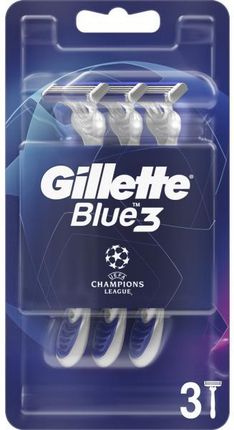 Gillette Jednorazowe Maszynki Do Golenia 3 Szt Blue3 Comfort Football 3 Szt