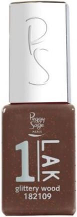 Peggy Sage Lakier do paznokci 1 Lak 3 In 1 Nail Laquer 182109 glittery wood