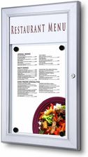 Jansen Display Zewnętrzna gablota na menu A4