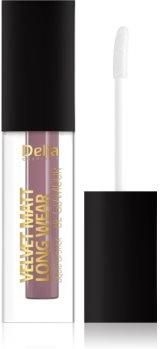 Delia Cosmetics Velvet Matt Long Wear Be Glamour 3D Lashes trwała szminka z matowym wykończeniem odcień 102 Romance 5ml