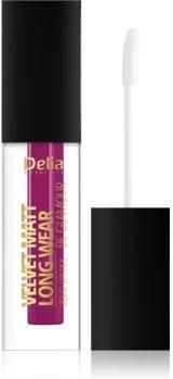 Delia Cosmetics Velvet Matt Long Wear Be Glamour 3D Lashes trwała szminka z matowym wykończeniem odcień 106 Get It 5ml