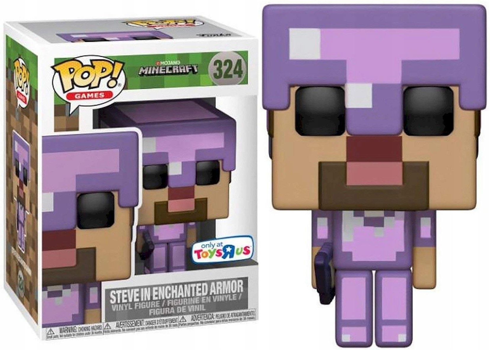 MINECRAFT FUNKO POP STEVE IN ENCHANTED ARMOR 324 - Ceny i opinie - Ceneo.pl