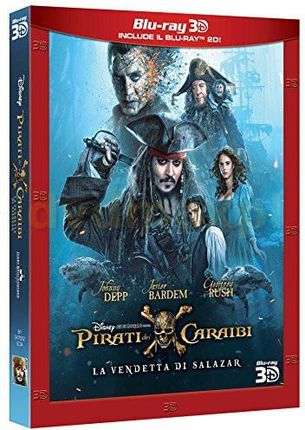 Pirates of the Caribbean: Dead Men Tell No Tales (Piraci z Karaibów: Zemsta Salazara) [Blu-Ray 3D]+[Blu-Ray]