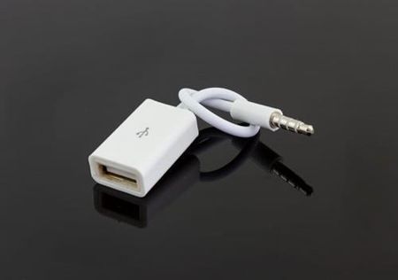 Tech-Protect Adapter Audio Transmiter AUX 3.5mm Mini Jack z Bluetooth 5.0 +  zasilanie USB-A, szary