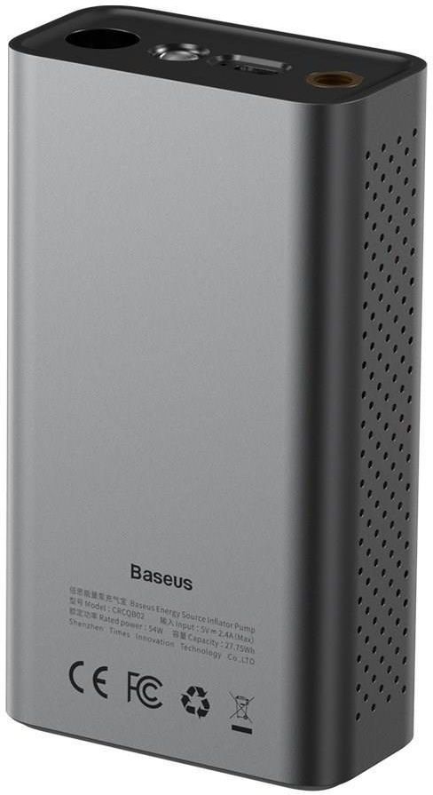 Baseus mini kompresor samochodowy CRCQB02-0A - zdjęcie 10 Baseus mini kompresor samochodowy CRCQB02-0A