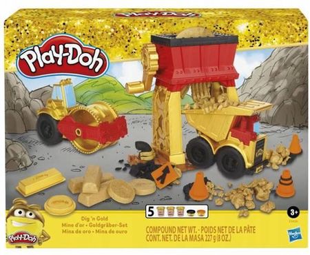Hasbro Play-Doh Zestaw kopalnia złota E9436