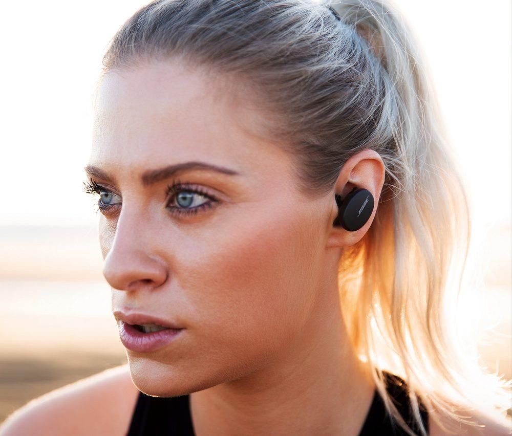 BOSE - 【Bose】 Sport Earbuds  トリプルブラック Słuchawki Bose Sport Earbuds Czarny - Opinie i ceny na Ceneo.pl