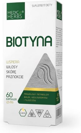 Medica Herbs Biotyna 2,5 mg - 60 kaps
