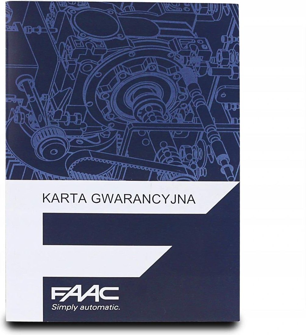 Faac Genius Blizzard 900 Kg - zdjęcie 9 Faac Genius Blizzard 900 Kg
