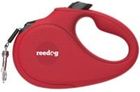 Reedog Senza Basic smycz automatyczna M 25kg / 5m taśma / czerwona