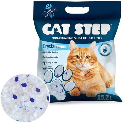 Cat Step Crystal Blue Żwirek Silikatowy 6,68Kg 