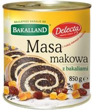 BAKALLAND - Masa Makowa 850 g - Ciasta i dodatki do ciast
