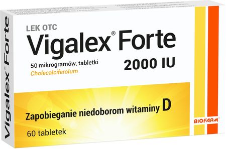 Vigalex Forte 2000 IU 60 tabl.