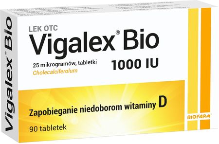 Vigalex Bio 1000 IU 90 tabl.