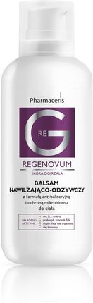 Pharmaceris G REGENOVUM Balsam nawilżająco-odżywczy z formułą antybakteryjną i ochroną mikrobiomu 400 ml