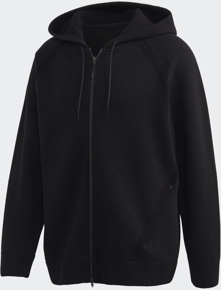 Y-3 / M/ウール/BLK/GK4563/CLASSIC WINTER KNIT HOODED FULL-ZIP HOODIE Adidas Y-3 Classic Winter Full-Zip Hoodie GK4563 - Ceny i opinie