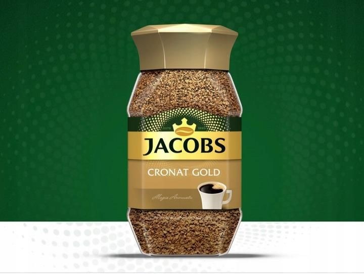 Jacobs Cronat Gold kawa rozpuszczalna 200g - zdjęcie 1 Jacobs Cronat Gold kawa rozpuszczalna 200g