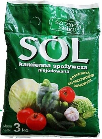 Kłodawa Sól Kamienna Niejodowana 3 kg