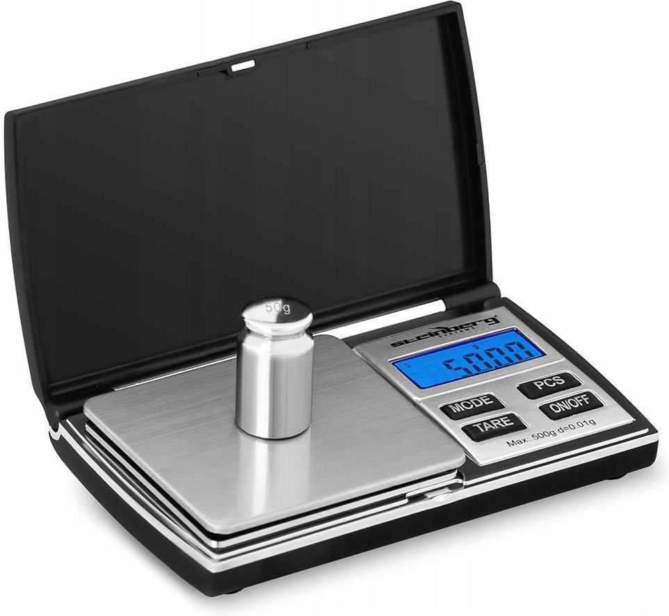 WAGA KIESZONKOWA 0,5KG / 0,01G PRECYZYJNA CYFROWA - zdjęcie 1 WAGA KIESZONKOWA 0,5KG / 0,01G PRECYZYJNA CYFROWA