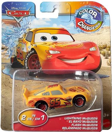 Mattel Disney Pixar Auta zmieniające kolor Mcqueen Seria 2020 (GNY95)