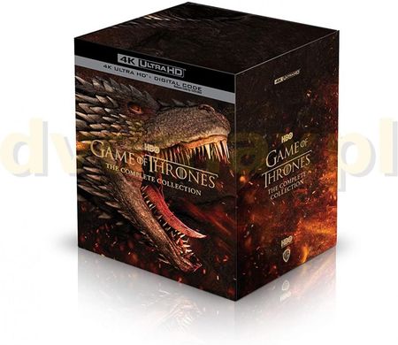 Gra o Tron Kompletna Kolekcja (BOX) (Blu-Ray 4K) + (Blu-Ray)