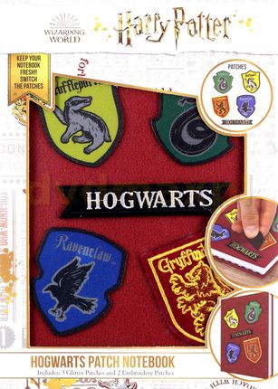Harry Potter: Harry Potter Velcro Notebook With Patches