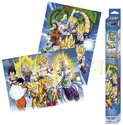 DRAGON BALL Set 2 Chibi Posters Groups (528)