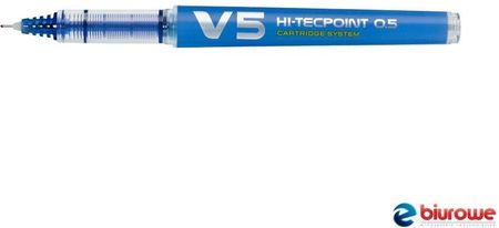 Cienkopis V5 CARTRIGE SYSTEM 0.3mm niebieski PIBXC-V5-L-BG (10) PILOT